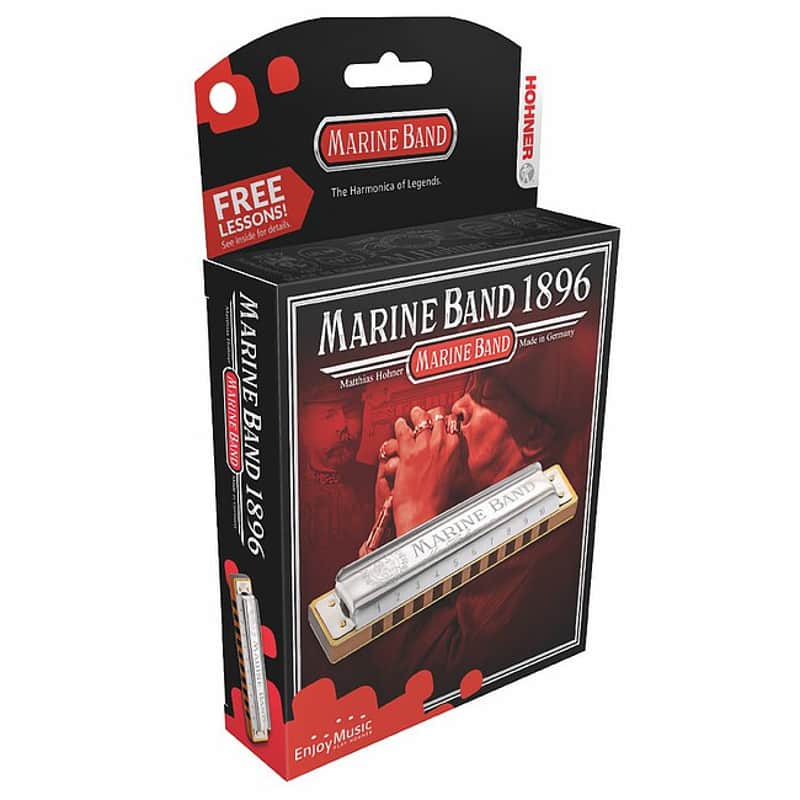 HOHNER Marine Band Classic 20-Stimmen d-nat. Moll Diatonische Mundharmonika. Traditionell bluesig. image 1