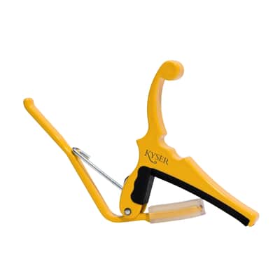 Kyser KGE BBA Fender Capodaster Butterscotch Blonde - Capo image 2