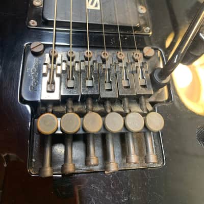 Greg Curbow High End - Handmade - 6 String Guitar - Floyd Rose - Scalloped Frets - Pre Serial Number 1990 - Black Gloss image 15