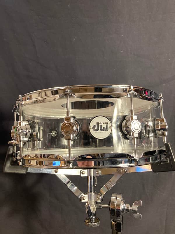 DW - 5x14" Designer Series Clear Acrylic Snare Drum 2000 image 1
