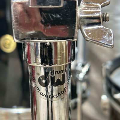 DW Double Tom Stand (BC-U-2184) 90's - chrome image 2