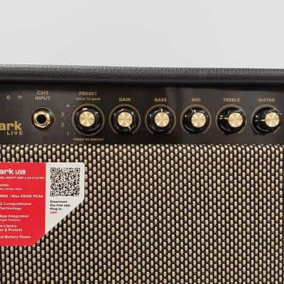 Positive Grid Spark LIVE 4-Channel 150-Watt 2x6.5" Modeling Guitar Combo 2023 - Present - Black image 6