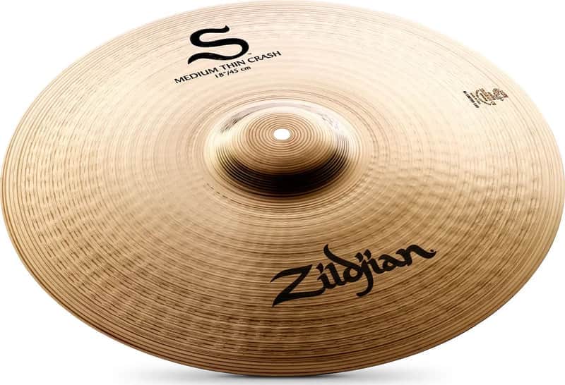 Zildjian 18" S Series Medium Thin Crash Cymbal image 1