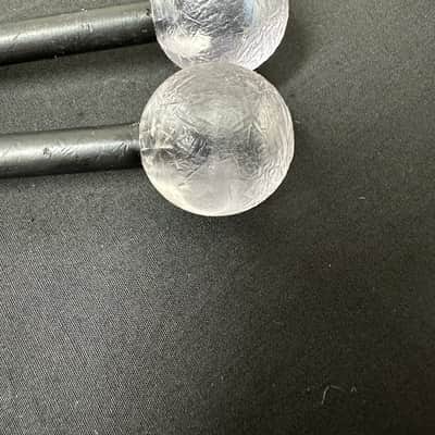 VINTAGE Promark 7/8" Phenolic Lexan Mallets, 15" Flexible Shafts-VERY GOOD #1 image 2