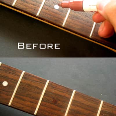 Blocks Diamond White Stickers Inlay Fret Markers Guitars & Bass image 3