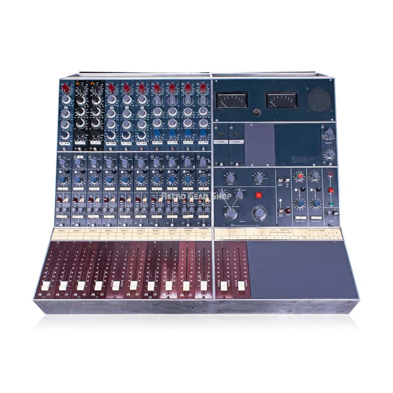 Neve BCM10 / 2 10-Channel Analog Recording Mixing Console AMS 1073 (x4) 1084 (x4) BAE 1023 (x2) Direct Outs Vintage Rare owned by Offspring image 1
