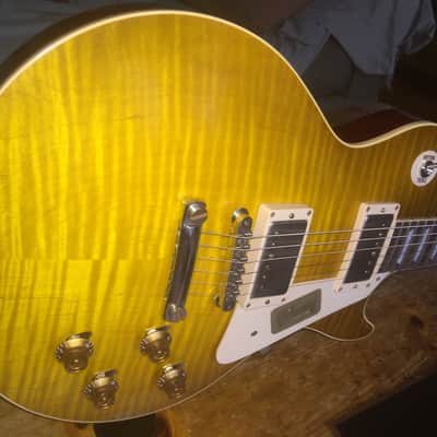 2016 Gibson Les Paul Historic 1958 Reissue VOS R8 Figured Lemonburst 58 Special Sale Price Ends Mon! image 4