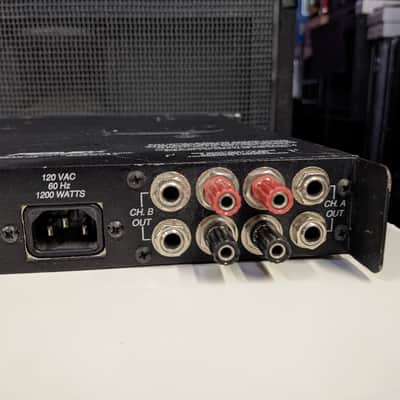 Peavey DPC 1000 Single Rack Space 1000 Watt Stereo Power Amplifier - Looks And Sounds Excellent! image 6