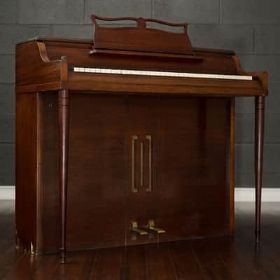 Wurlitzer 700 Electronic Piano in Mahogany image 9