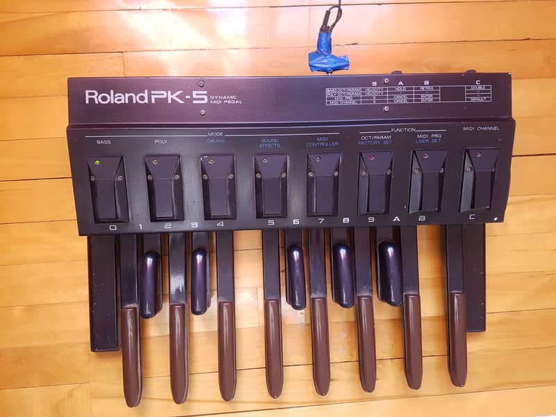 Roland Pk 5 Dynamic Midi Pedal Pk5 | Reverb
