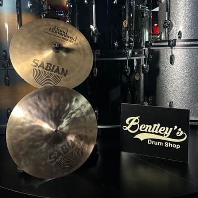 Sabian Hand Hammered 14" Manhattan Groove Hi Hats Pair (Bag 1) image 1