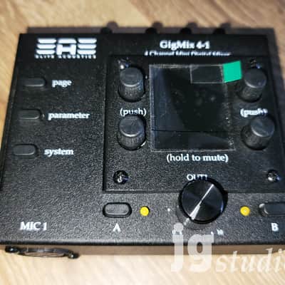 Elite Acoustics - GigMix 4-1 Digital Mixer - Like New in Box! image 7
