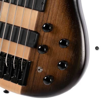 Cort C5 Plus OVMH  Artisan Series C5 Plus 5-String Bass – Antique Brown Burst image 18