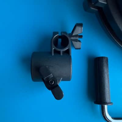 ALESIS NITRO DM7X Drum Part: 8 Inch Tom Single-Zone Mesh Pad w/L-Rod Clamp [V5] image 3