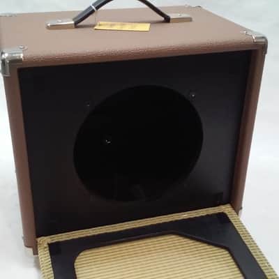 Used EMPTY 1X10 BRN TOLEX CAB Guitar Speaker Cabinet 1 x 10 image 2