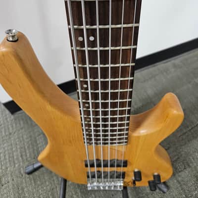 1994 Washburn XB-600R/NM Bass – Natural – EMG Preamp image 9