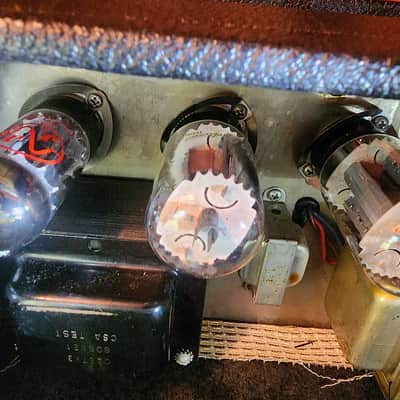 Fender 1966 Vibrolux Reverb Amp All Original Jensens, Transformers, Vintage Tubes - Black Face image 23