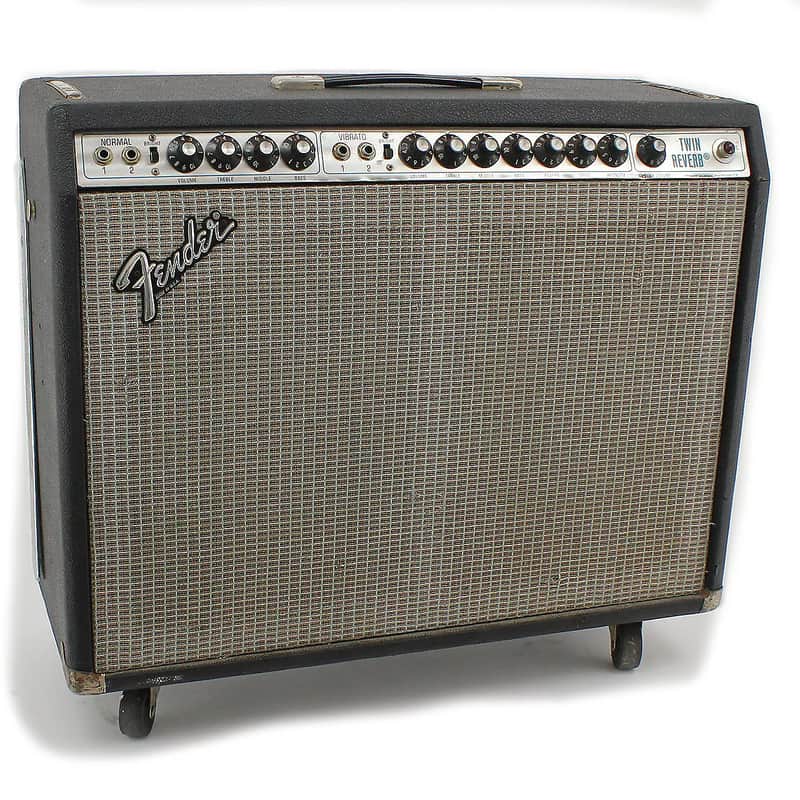 Fender Twin Reverb 2-Channel 100-Watt 2x12" Guitar Combo 1972 - 1976 image 1