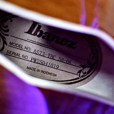 Ibanez AS73-TBC Artcore - Tobacco Brown image 9