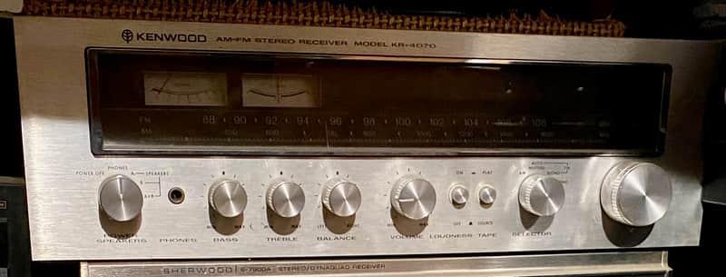 Kenwood KR-4070 AM FM Stereo Receiver image 1