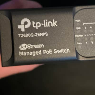 TP-Link Network Switch - Model: T2600G-28MPS 2019 image 2