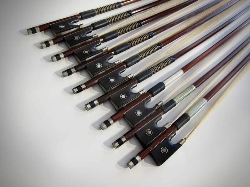 German Violin Bow High Quality 3/4 Size Circa-1900s-Brown image 1