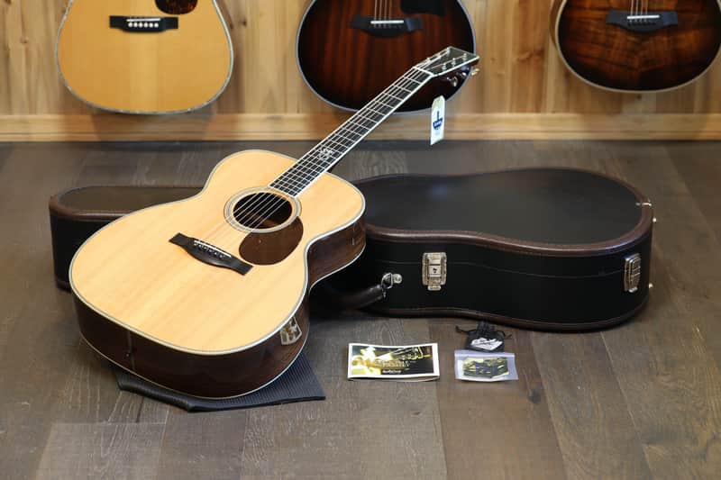 Minty! 2011 Santa Cruz OMG Om Grand Acoustic Guitar Natural + OHSC image 1