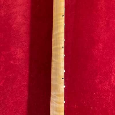 Unbranded Quality One Piece S Style Flame Maple Neck Laquered #1 image 15