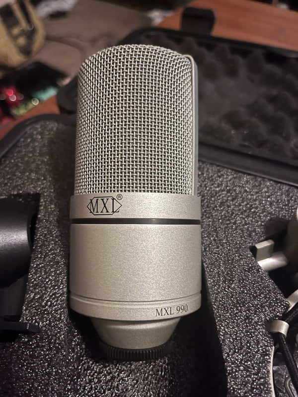 MXL 990 Condenser Microphone 2010s - Metal image 1