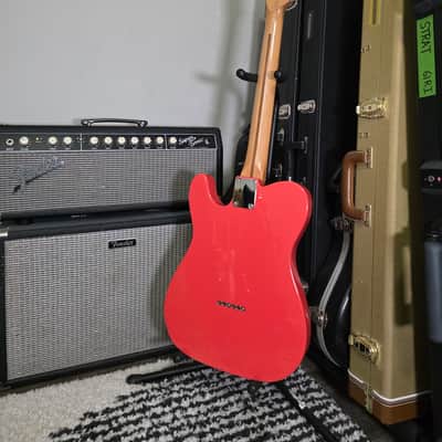Fender California Telecaster with Maple Fretboard 1997 - 1998 - Fiesta Red image 8