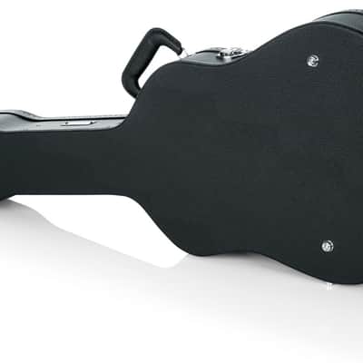 Gator - GW-DREAD - Dreadnaught Guitar Deluxe Wood Case - Black (GW-DREAD) image 19