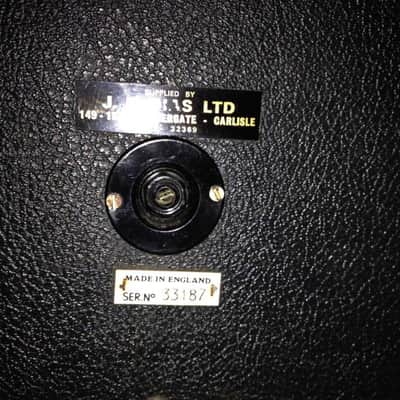 1969/1970 Vintage Marshall 4x12 (Pre-Rola G12H 30watt 55hz) image 2