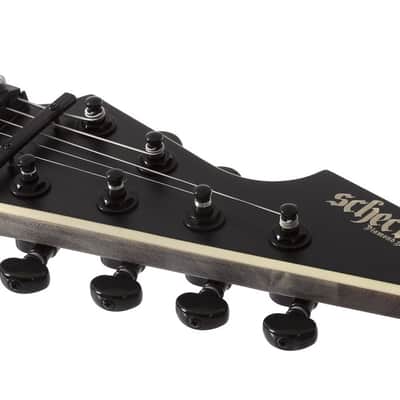 Schecter Avenger FR SLS Elite Evil Twin - Satin Black (1369) image 11