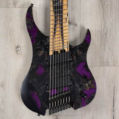 Legator Ghost G8FX Headless Multi-Scale 8-String Guitar, Tarantula image 2