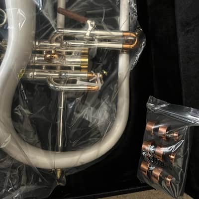 Carol Brass CFL-9990 Flugelhorn Euro Bell Satin & Combo Finishes "Angel Horn" image 10