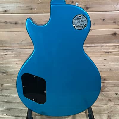 Gibson Custom 1954 Les Paul Standard Electric Guitar - Kamen Blue Shift Sparkle image 4