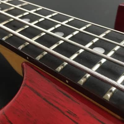 Aria Pro II CSB-380 Cardinal Series Bass Guitar Medium Scale early 80's Made in Japan image 11