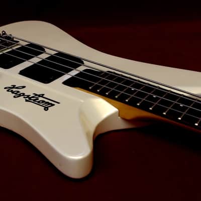Hagstrom Ultra Swede 1982 White Pearlescent. Prototype.. Only 12 made. VERY RARE. & COLLECTIBLE. image 9