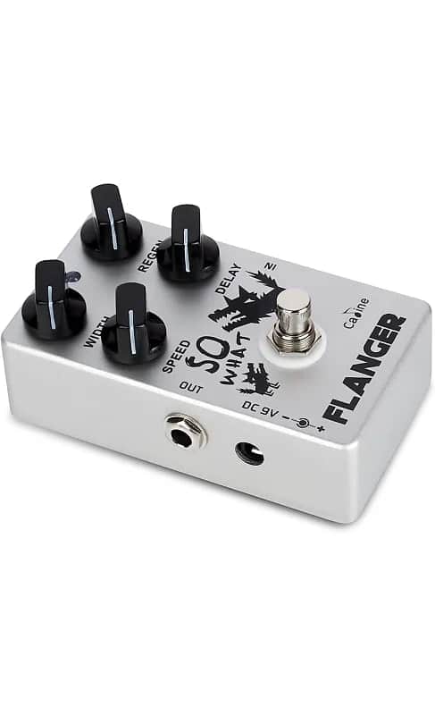 Caline CP-66 Classic Flanger Guitar Effects Pedal image 1