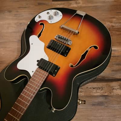 1966 Mosrite Celebrity III 12 String 3-12SB Electric Guitar Sunburst All Original W/HSC image 6