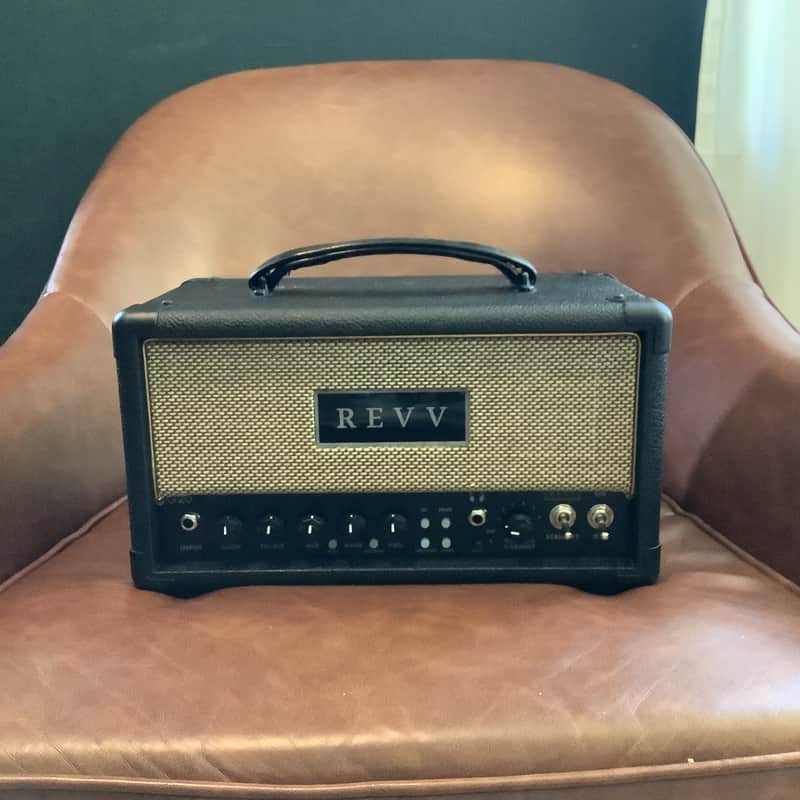 REVV G20 2-Channel 20-Watt Guitar Amp Head with Reactive Load and Virtual Cabinets 2020 - 2021 - Black image 1