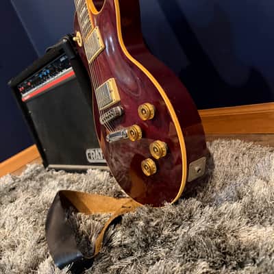 Gibson  Les Paul Standard 1982 - Wine ref image 4