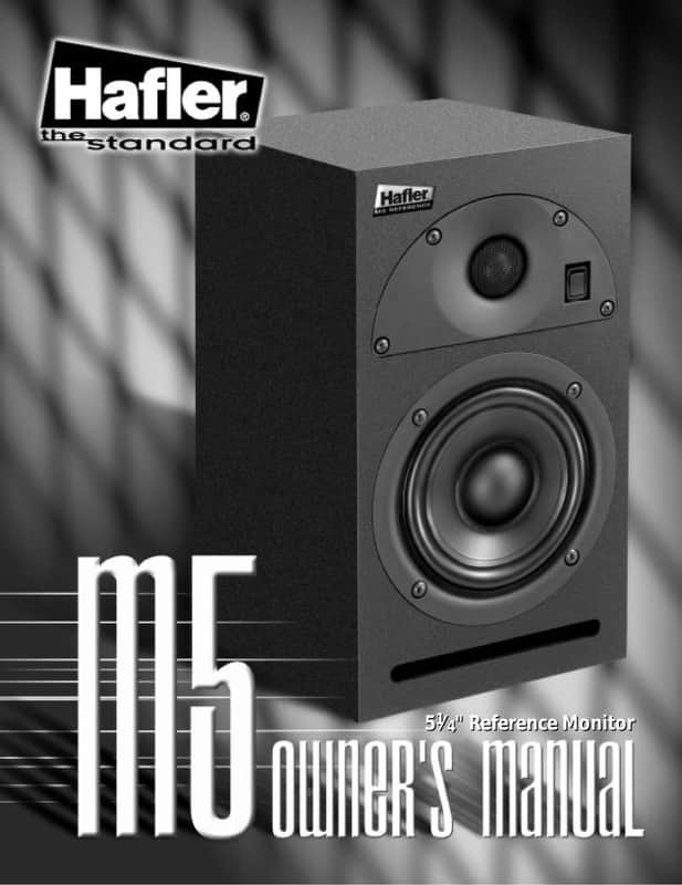 Hafler M5 Monitor - schwarz image 1