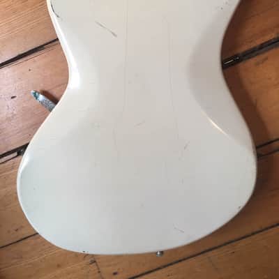 Dyko/Tiesco/Pleasent Vintage Japanese Electric Guitar 60's White image 5