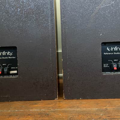 Vintage Infinity Reference Studio Monitor (RSM) Speakers circa 1979 image 5