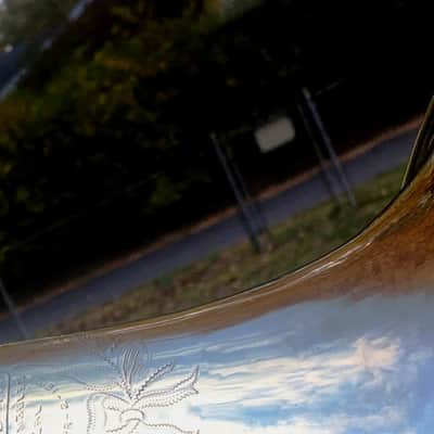 HISTORIC 1920 F.E. OLDS TROMBONE FAMOUSLY OWNED: " THE HARMONIAN " USED IN 1920-30'S BEN SELVEN ORCHESTRA EXCELLENT TECH. SERVICED W/ORG. CASE / ELKHORN MPC image 25