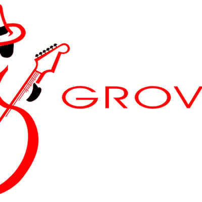 Grover 144BCL4 Mini Bass Guitar LEFT-HAND Tuning Machines 4 In-Line, Black Chrome image 9