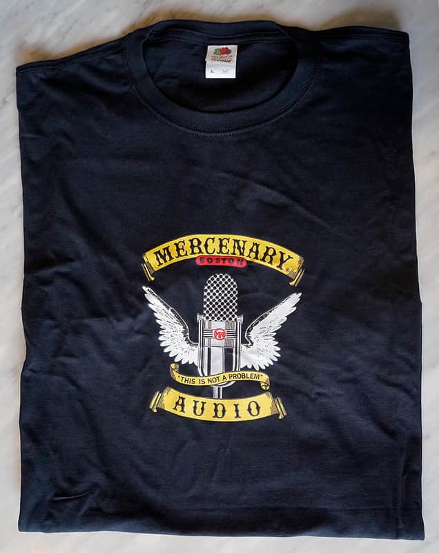 Mercenary T-Shirt "We're Not Happy 'Til You're Not Happy" MEDIUM image 1