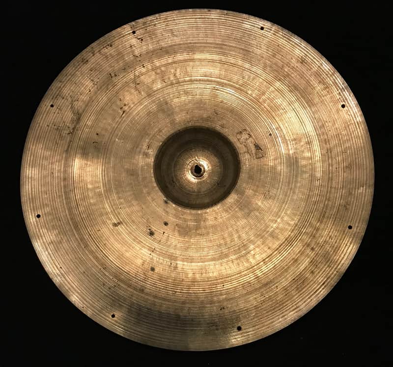 A. Zildjian 21" Large Stamp Ride Cymbal 1953 - 1957 image 1