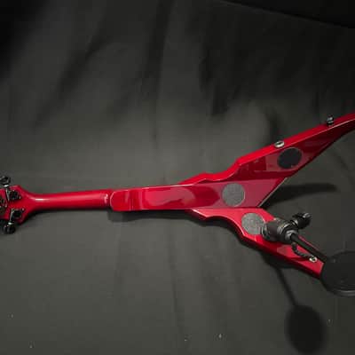 Wood 5 String Fretted Custom Viper - Custom Deep Red Pattern Finish image 11